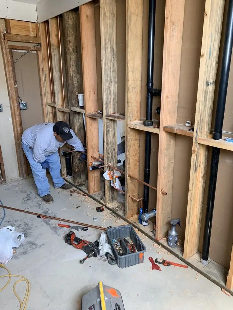 Commercial rough-in plumbing for Commercial Plumbing in Mira Costa